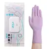 Guantes de Nitrilo Tareas Domésticas Limpieza Desechables Extendido Lavado de Platos Látex Nitrilo Cómodo Hogar Cocina Impermeable