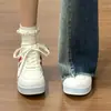 Zapatillas Versátiles de Suela Gruesa Estilo Universitario para Mujer Verano 2026 Nuevos Colores Bloqueados Zapatos Casuales para Mujer Zapatillas de Correr para Estudiantes