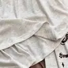 Pijama de Manga Larga de Costilla de Seda de Hielo Yangsheng con Almohadillas en el Pecho para Mujer, Nuevo Conjunto de Ropa para el Hogar Estilo Perezoso Gato Primavera y Otoño