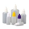 Frasco de Colírio de 10ml Personalizável, Tampa Antifurto Frasco Plástico de Óleo Essencial, Frasco Pequeno Vazio de Espremer com Ponta, Frasco de Líquido