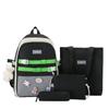 Mochila Verão Novo Estilo Japonês Pequeno Fresco Estilo Universitário Mochila de Grande Capacidade Simples Casual Mochila de Viagem