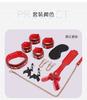Productos para Adultos Conjunto Sexy Accesorios Sm Entrenamiento de Coqueteo Esposas Azotes Accesorios Sexuales Infantiles Collar Suministro