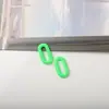 11*20mm Hebilla de Cadena Biselada de Acrílico Color Sólido Anillo Abierto Accesorios para Joyería DIY Accesorios para Cadena de Bolsos y Gafas