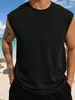 AliExpress 2026 Masculino Europeu e Americano Versátil Verão Casual Cor Sólida Manga Curta Gola Redonda Secagem Rápida Top Em Estoque Tendência