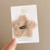Presilhas de cabelo de alta qualidade estilo coreano em cores dopamina para mulheres, presilhas de bico de pato doces para franja, acessórios de cabelo