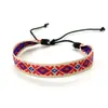 Pulseira de Corda Tecida Bohemian Estilo Étnico Europeu e Americano Estilo Literário Nepal Ajustável Joia