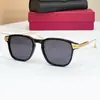 2026 Nueva Moda Diseñador Cartier Lujo Cuadrado Gafas de Sol para Conducir para Hombres, Gafas de Sol para Foto de Vacaciones para Mujeres 0611