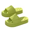 Pantuflas de EVA para Mujer de Verano para el Hogar Baño Interior Suaves Fondo Grueso Sensación de Caca Pantuflas de Pareja Venta al por Mayor