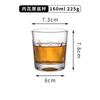 Vaso octagonal de vidrio templado engrosado al por mayor para bar ktv, vaso de cerveza de vidrio para el hogar, dos dos Copa Lotus