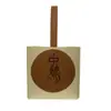 Bolsa de fieltro para el Festival de Medio Otoño Bolsita de recuerdo Caja de regalo para pastel de luna Bolsa de mano Bolsa de almacenamiento para beneficios de empresa Bolsa de regalo publicitaria