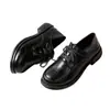 Zapatos de trabajo de cuero de doble uso para mujer, nuevo otoño 2026, mocasines versátiles de cordones, suela plana, estilo universitario británico