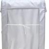 Cuatro panes tres panes fábrica de origen protector solar impermeable cubierta antipolvo apertura del agitador cubierta de lavadora plateada de un solo lado
