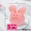 Molde para Bolo Mousse Montanha de Fogo Tridimensional Rosa Trevo de Quatro Folhas DIY Assar Doméstico Fácil de Desenformar Silicone de Grau Alimentício