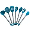 Kit de pala cuchara al por mayor espátula de acero inoxidable kit de utensilios de cocina de silicona juego de utensilios de cocina simple suministro directo de fábrica