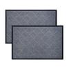 Alfombra para Puerta Alfombra Felpudo Limpieza de Polvo Felpudo de Entrada Alfombra Doméstica Resistente al Desgaste Antideslizante Felpudo para Pasillo Lavable a Máquina