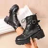 Otoño 2026 Nuevo Talla Grande Botas Casuales Cómodas para Mujer Estilo Europeo y Americano Modernas para Exteriores Talla Única