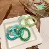 Pack de 6 Diademas 2025 Cuerdas de Teléfono Coloridas Gomas para el Cabello para Mujeres Gomas para el Cabello de Bola Alta Elasticidad y Gomas para el Cabello Duraderas