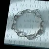 Pulsera Personalizada de Cadena Gruesa Retro, Moderna y Elegante, Pulsera Entrelazada de Celebridad de Internet, Estilo Sencillo y Genial, Accesorio de Mano Versátil