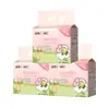 C&S Toalla Facial Suave de Algodón 90 Hojas Tipo Colgante Desechable Extra Grande y Gruesa Toalla para Limpiar la Cara, Tira como Quieras