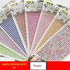 Adesivos de carro grandes transfronteiriços de 3 mm adesivos de diamante acrílicos adesivos de diamante infantis Diamante Gema de Cristal adesivos DIY feitos à mão