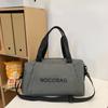 Bolso de Hombro Unisex Moderno Versátil con Compartimento Independiente para Zapatos Bolso Cruzado Casual Bolso de Fitness Portátil Ligero Impermeable