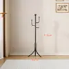 Perchero de Lujo Ligero de Pie para Dormitorio Perchero para Ropa Almacenamiento de Ropa para Sala de Estar en Casa Colgador de Ropa Vertical de un Solo Poste Perchero para Bolsos