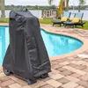 Capa de Poeira para Máquina de Limpeza e Sucção Automática de Piscina Capa Protetora Impermeável Revestida de Prata 420D para Máquina de Limpeza de Piscina Transfronteiriça