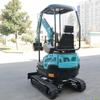 Mini excavadora multifunción de batería de litio excavadora de gasolina ahorradora de energía expansión de carreteras excavadora para proyectos pequeños EZ-18