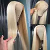 Peluca de Encaje Frontal AliExpress Mujeres Africanas Rubio Claro Cabello Largo Lacio Set de Peluca de Encaje Fábrica en Stock Cabello