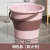 Cubo Ventilador Lacado Herramienta de Lacado Flotante Cubo de Plástico Grande Plegable Engrosado Transparente para Lavandería Doméstica Uso en Dormitorio Cubo de Agua