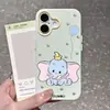 Capa Elefante Balão para iPhone 17 Pro Max, Cor-Bloco à Prova de Choque Apple 18 Pro, 16 Estilo Fresco, 15 Macia