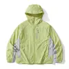 Nueva chaqueta impermeable de estilo montañero para grupo, abrigo protector de piel para exteriores contra rayos UV, ropa de protección solar de seda helada extremadamente elegante, personalizable