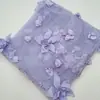 Tecido de malha bordado com lantejoulas multicoloridas, disponível em várias cores, adequado para fantasias de palco e vestidos