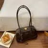 2026 Bolso Nuevo Estilo Coreano Retro Bolso de Hombro Simple para Mujer Moda Casual Bolso para Viajar Bolso Pequeño Cuadrado Debajo del Brazo