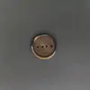 Botones Paralelos de Cuatro Agujeros de Cuerno Real, Estilo Vintage Desgastado, Botones Especiales para Abrigos de Trabajo, Venta Directa de Fábrica