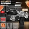 Mini M416 Infantil Descompressão Dobrável Legal Lançável Simulação Ejeção de Cápsula Arma Menino Brinquedo Novidade Pingente Atacado