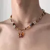 Collares transfronterizos de estilo punk de alta resistencia para hombres y mujeres, estilo gótico de subcultura, cadenas para la clavícula y collares de personalidad de nicho de moda