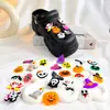 Calavera Halloween Nuevo PVC Goma Suave Zueco Zapato Decoración Hebilla Transfronterizo DIY Lindo Dibujo Animado Flor de Zapato Hebilla de Zapato Accesorios
