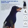 Ropa para aliviar la ansiedad, chaleco para tormentas que reduce el ruido con protección auditiva ajustable, viene con protectores para los oídos, artículos para mascotas que reducen el ruido