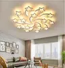 Luzes de teto LED modernas simples para sala de estar luzes de sala de jantar transfronteiriças nórdicas estrelas criativas quentes para quarto