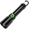 Linterna LED Mini Luz Fuerte para Exteriores Brillante Larga Duración Multifuncional Luz de Trabajo Recargable Portátil Luz de Advertencia COB