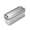 Caja de Hierro con Hebilla, Pastel de Piña, Tarro con Cierre para Pan y Pasteles, Caja de Hierro, Caja de Hierro para Regalo de Dulces de Boda, Lonchera de Estilo Antiguo