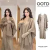 Vestido entallado con cuello en V, falda larga de punto para mujer, nuevo conjunto de otoño 2026, elegante conjunto de falda bodycon, ropa de otoño para mujer