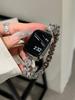 Pulseira de Metal para Relógio Zircônia X Diamante Adequada para Applewatch iWatch 12ª Geração 11/10