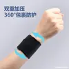 Suporte de Pulso para Fitness Esportivo Lesão no Pulso Manga para Articulação Masculina e Feminina Tênis Basquete Badminton Pulseira Absorvente de Suor Pulso Leve