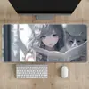 Tapete de Mouse Borda Travada de Precisão Beleza Real Transfronteiriço Grande Anime Jogo Mesa Pad Tamanho Extra Grande Espessado