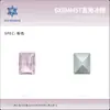 6*8mm Cristal de Rocha de Cinco Passos Diamante de Cristal K9 Retangular Ângulo Reto Acessórios Explosivos Vidro Joias para Nail Art Diamante para Nail Art Atacado