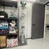 Vitrina de cristal, mueble de vino transparente, caja de exposición de cristal para figuras, estante de almacenamiento de cajas sorpresa, estantería hecha a medida