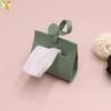 Cuerda Colgante de Cuero Transfronteriza Bolsa para Popó de Perro Set de Almacenamiento de Tejido para Paseo de Perro Cuero PU Bolsa de Almacenamiento para Popó de Mascota