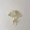 Chapéu de Bebê Qiunan Verão Novo Ins Renda Loli Chapéu Infantil Proteção Solar Chapéu de Palha Toldo para Bebê Chapéu de Pescador